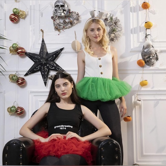 Simplicity Women's Classic 5 Layered Tulle Tutu Skirt, NIP - Picture 4 of 9